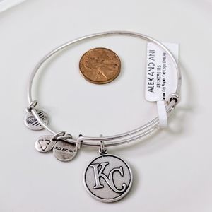 Alex and Ani Silver Kansas City Royals Bracelet